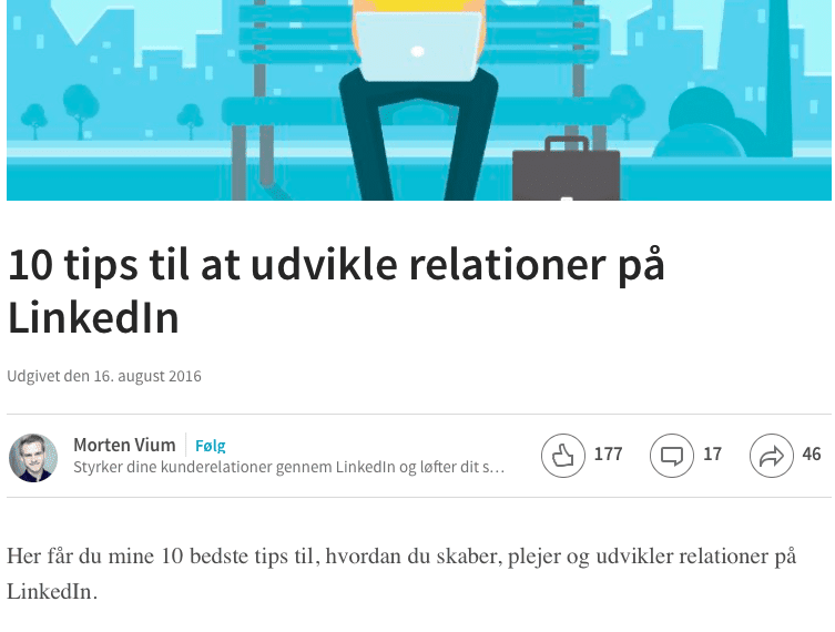 7 skabeloner til blogindlæg